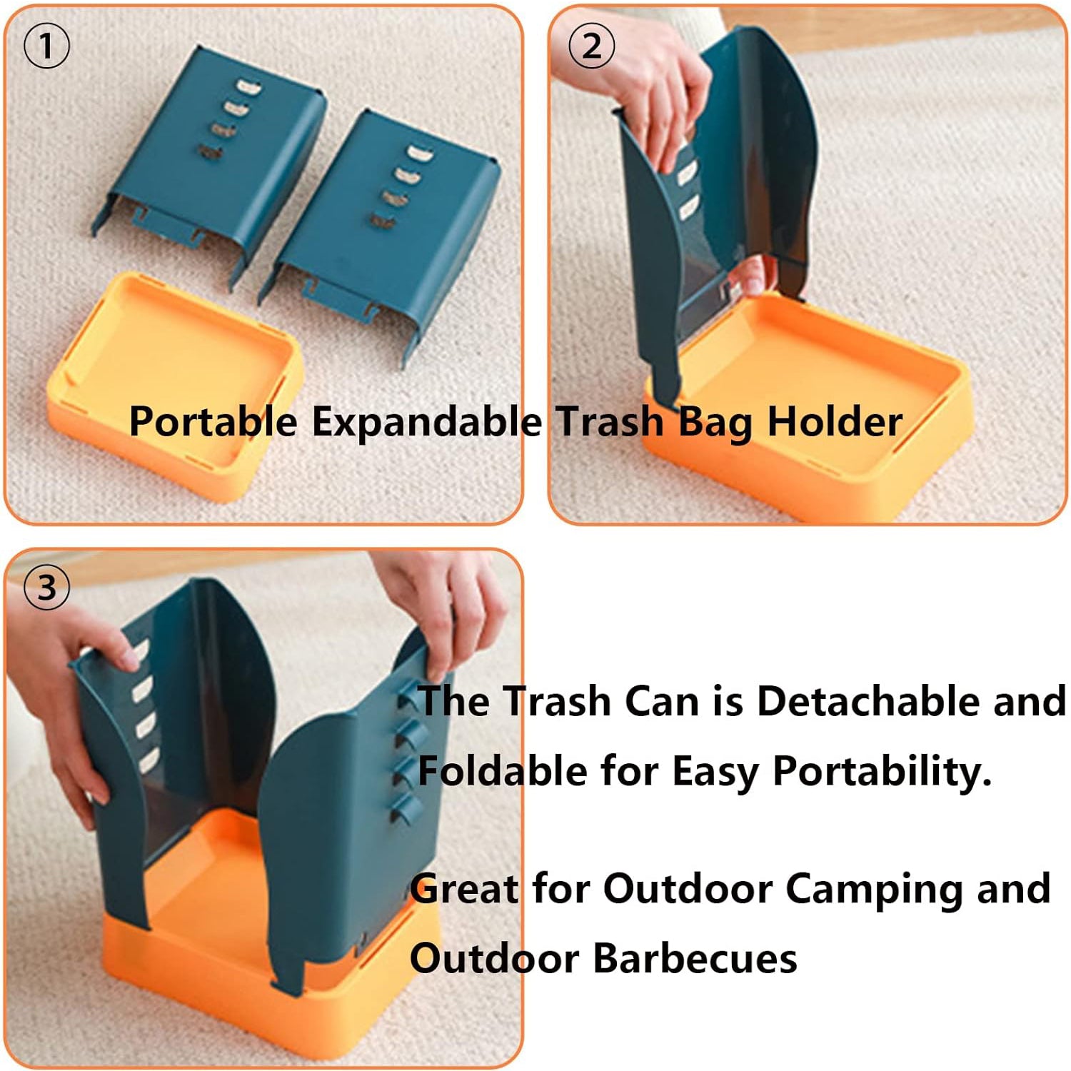 9451 Waste Bin, Trash Can, Waste Container, Expandable Trash Can, Plastic Trash Can, Plastic Garbage Can Expandable Trash Bag Holder Large Capacity for Kitchen Bathroom, Living Room Bedroom Outdoor (1 Pc) 9451 Waste Bin, Trash Can, Waste Container, Expandable Trash Can, Plastic Trash Can, Plastic Garbage Can Expandable Trash Bag Holder Large Capacity for Kitchen Bathroom, Living Room Bedroom Outdoor (1 Pc)